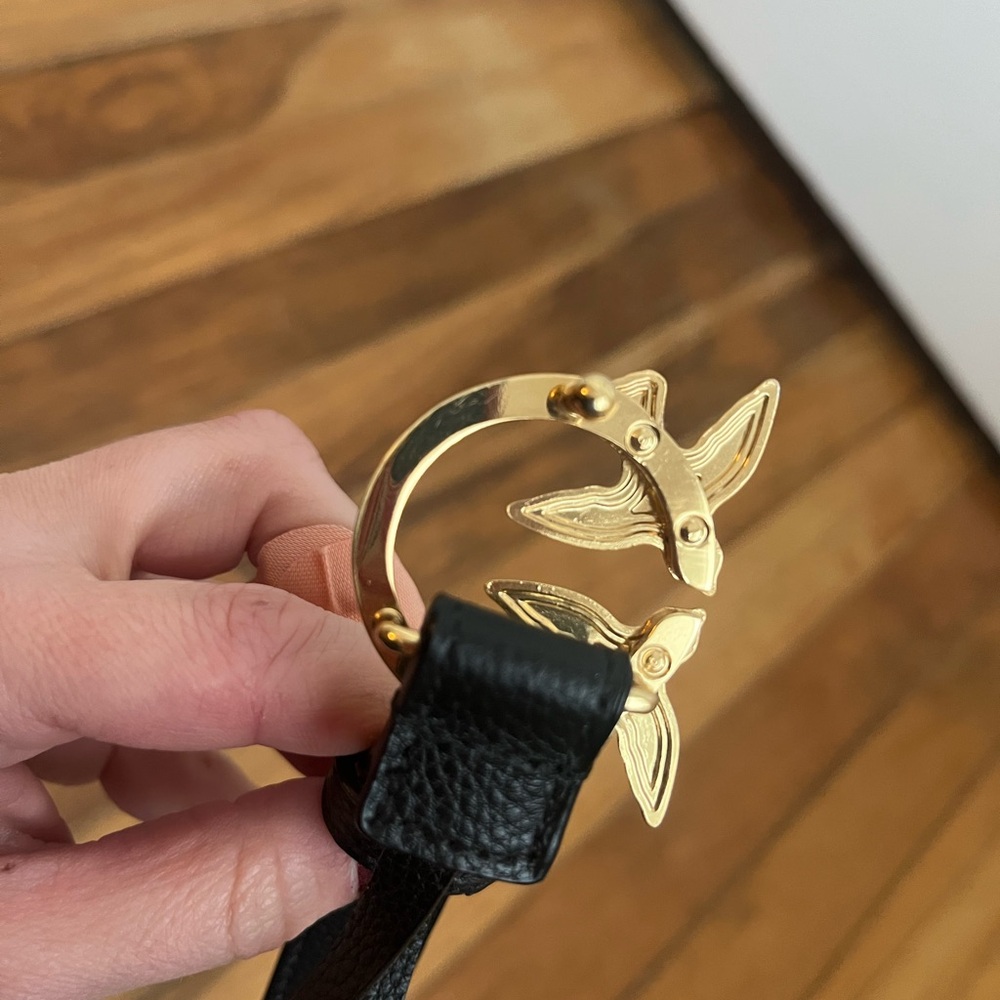Pinko Love Birds buckle leather belt - Picture 2 of 6